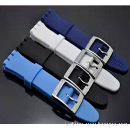 Cheap silicone rubber wrist watch band for kids with FDA